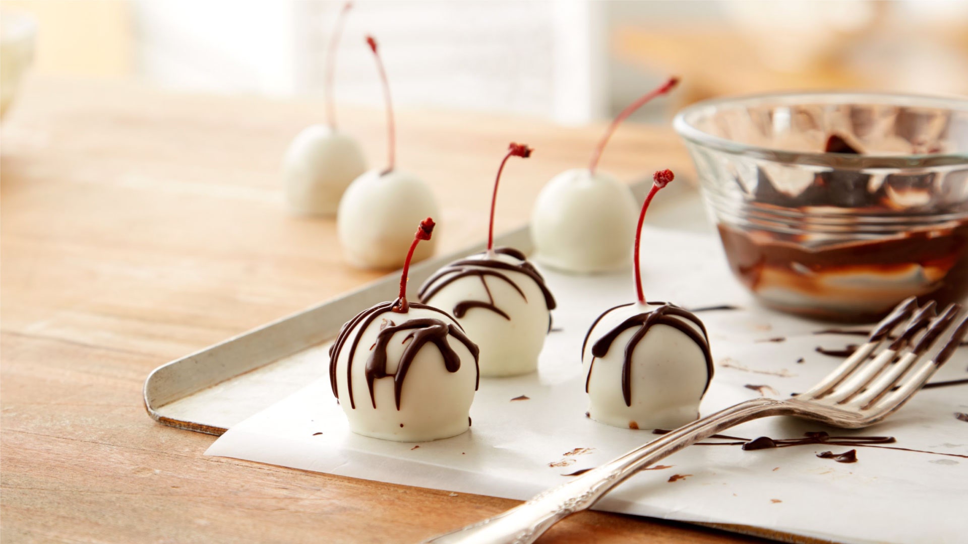 chocolate buttercream cherry candies