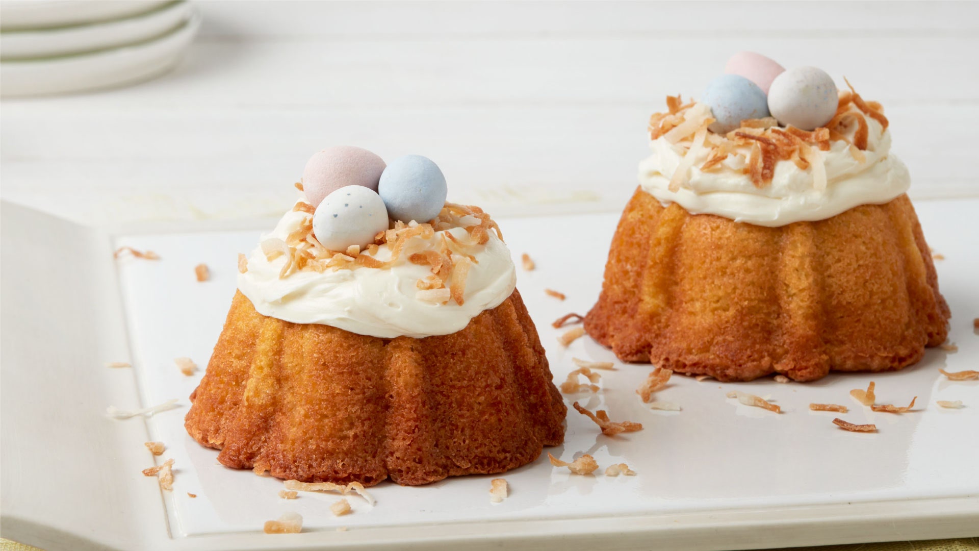 coconut cake nests