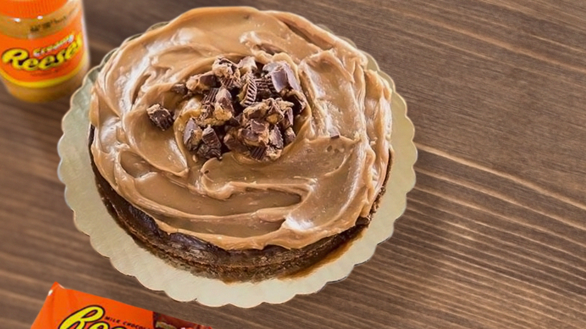 REESE’S Hot Chocolate Cake (Flourless)