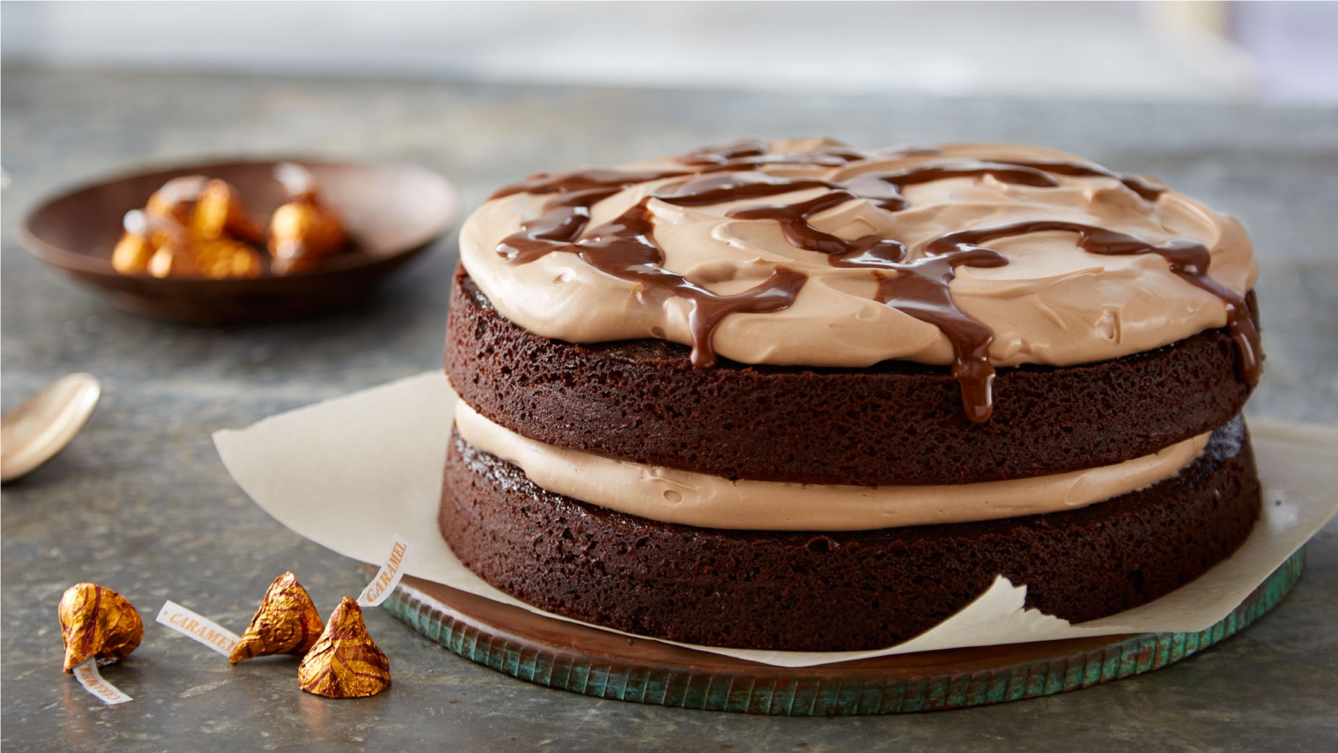 Chocolate and Caramel Torte