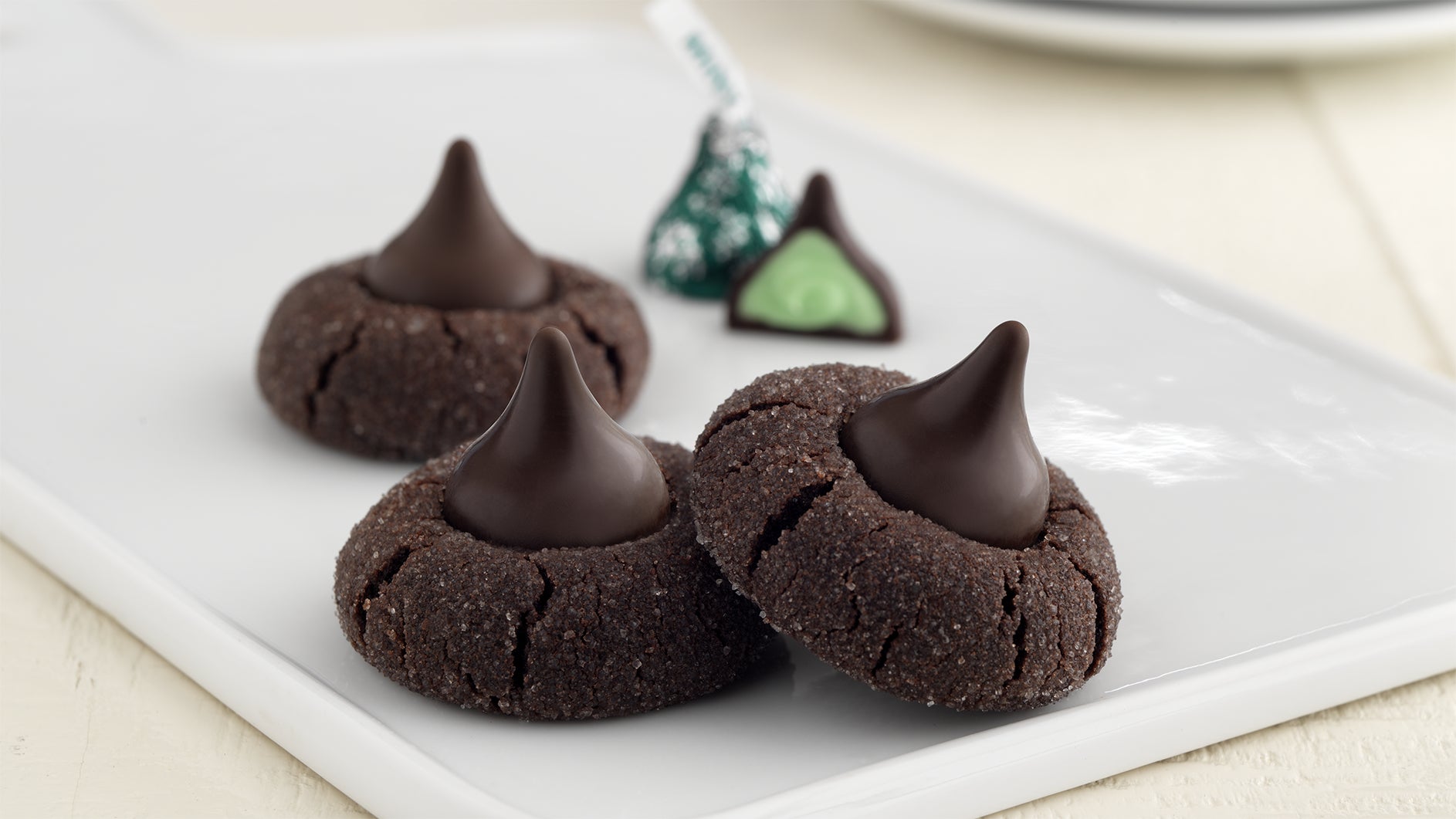 chocolate mint blossoms