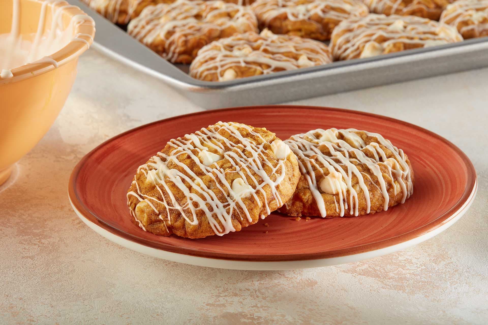 Pumpkin Oatmeal Cookies