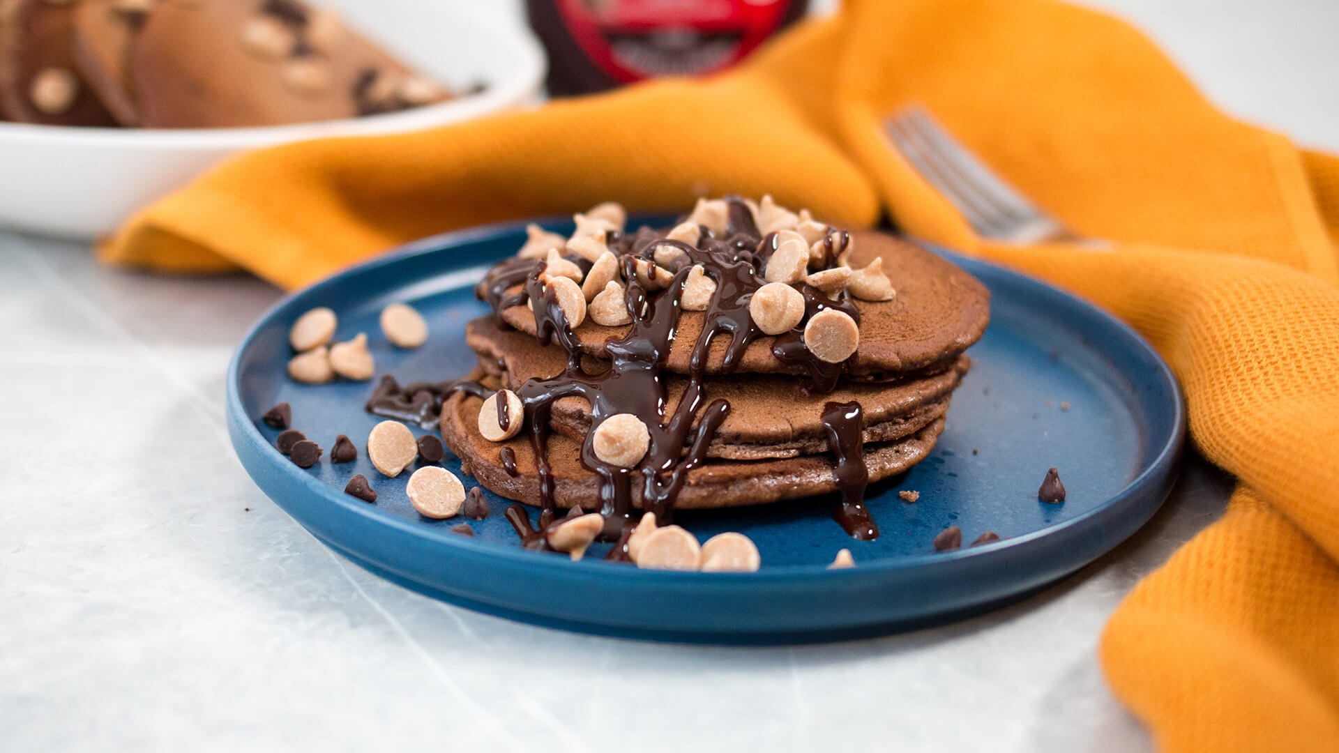 Chocolate Brownie Pancakes