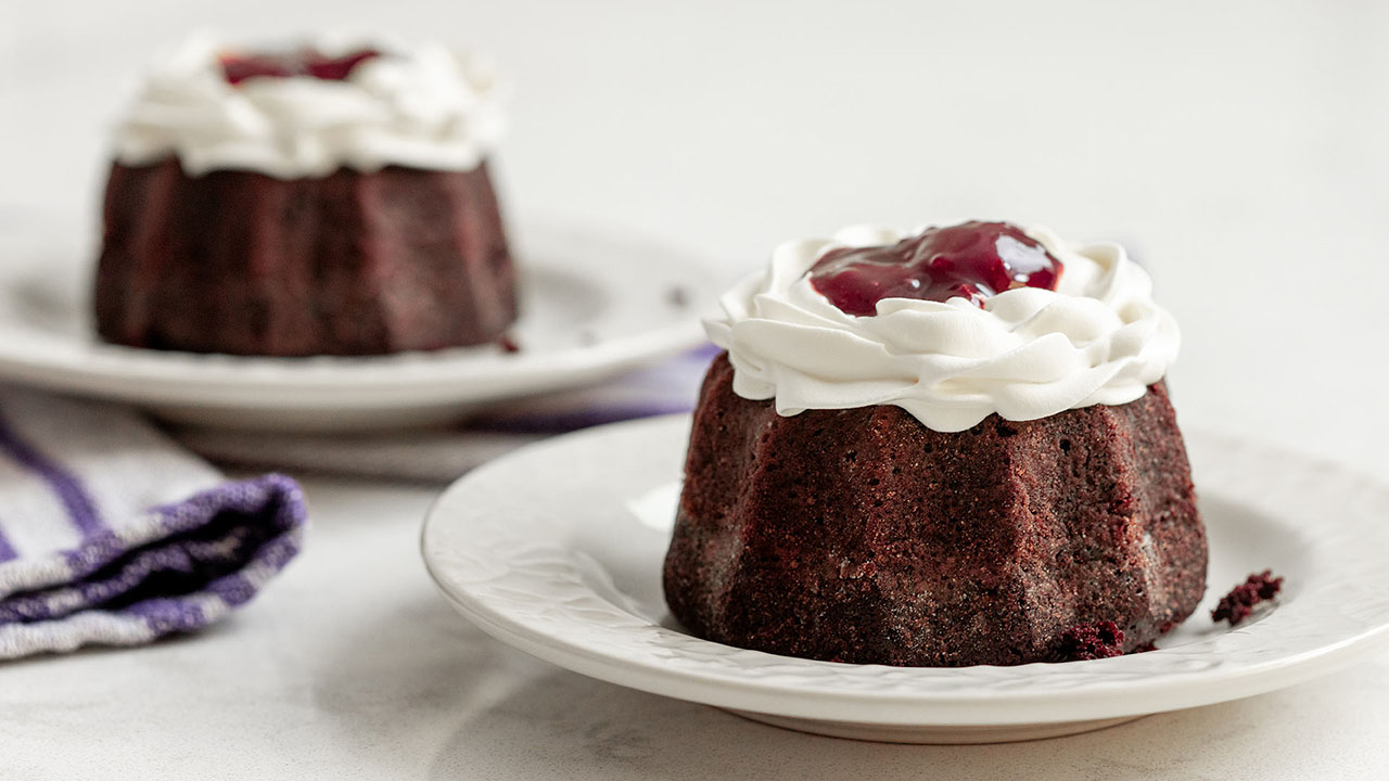 black forest mini bundt cakes recipe