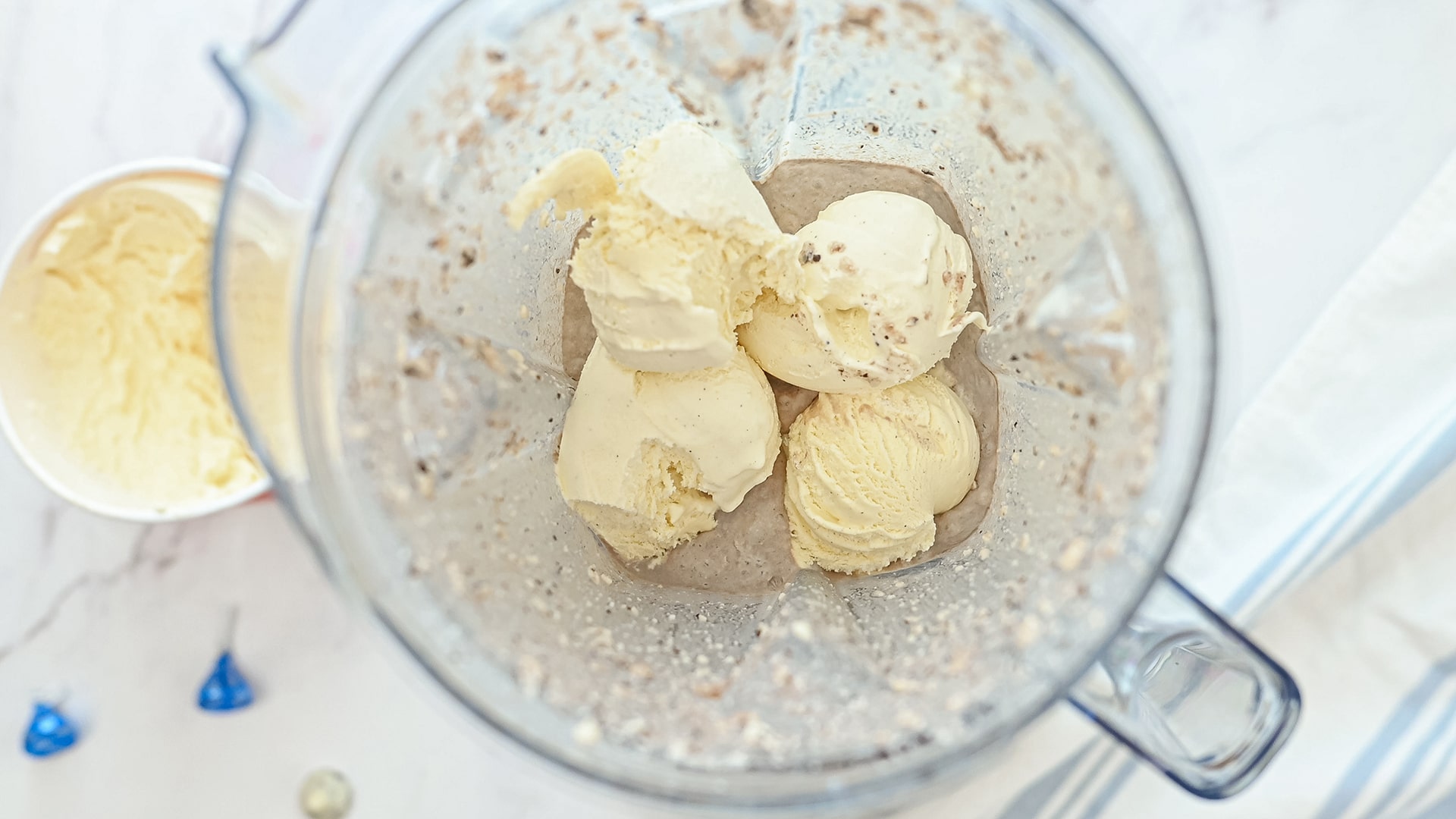 milkshake after blending
