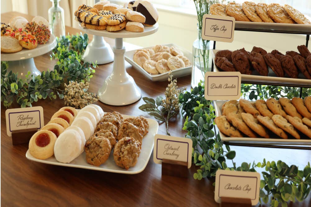 dessert bar
