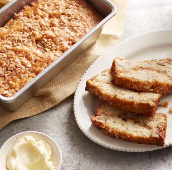 sunday brunch recipe in loaf pan