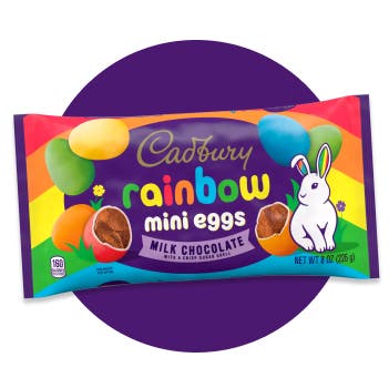 cadbury rainbow mini eggs