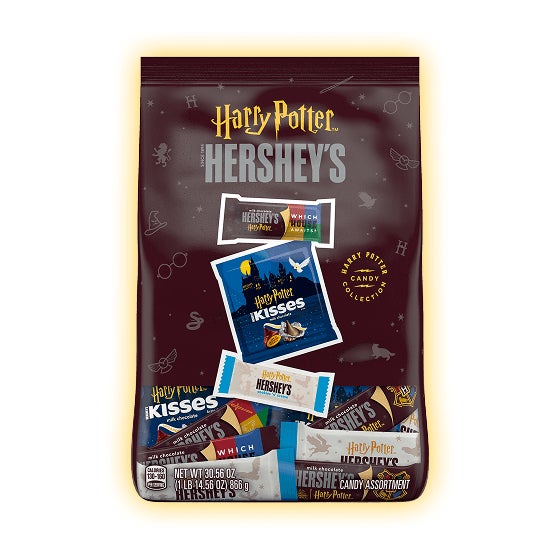 HERSHEY'S Assorted Chocolates Snack Size Harry Potter™ Limited Edition Candy Bars, 30.56 oz bag