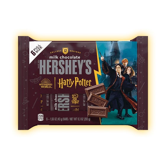 HERSHEY'S Milk Chocolate Harry Potter™ Limited Edition Candy Bars, 1.55 oz, 6 pack