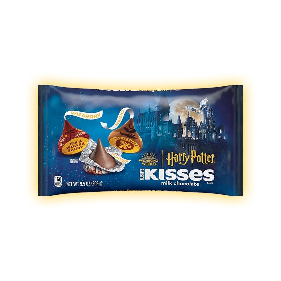 HERSHEY'S KISSES Milk Chocolate Harry Potter™ Limited Edition Candies, 9.5 oz bag