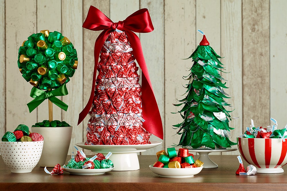 christmas candy crafts and decor