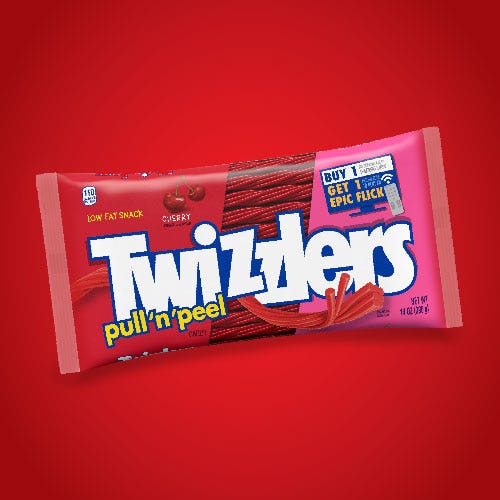 twizzlers pull n peel candy bag
