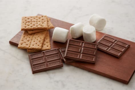 hershey smores candy display