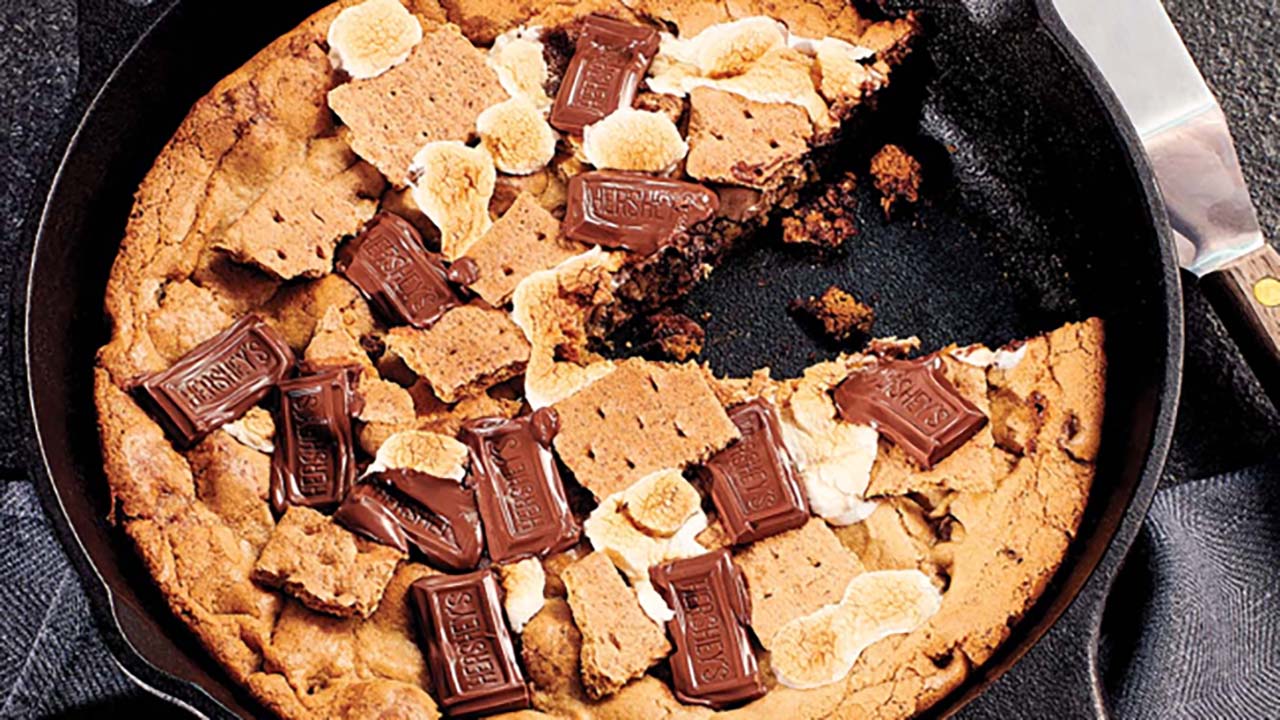 hersheys smores skillet recipe