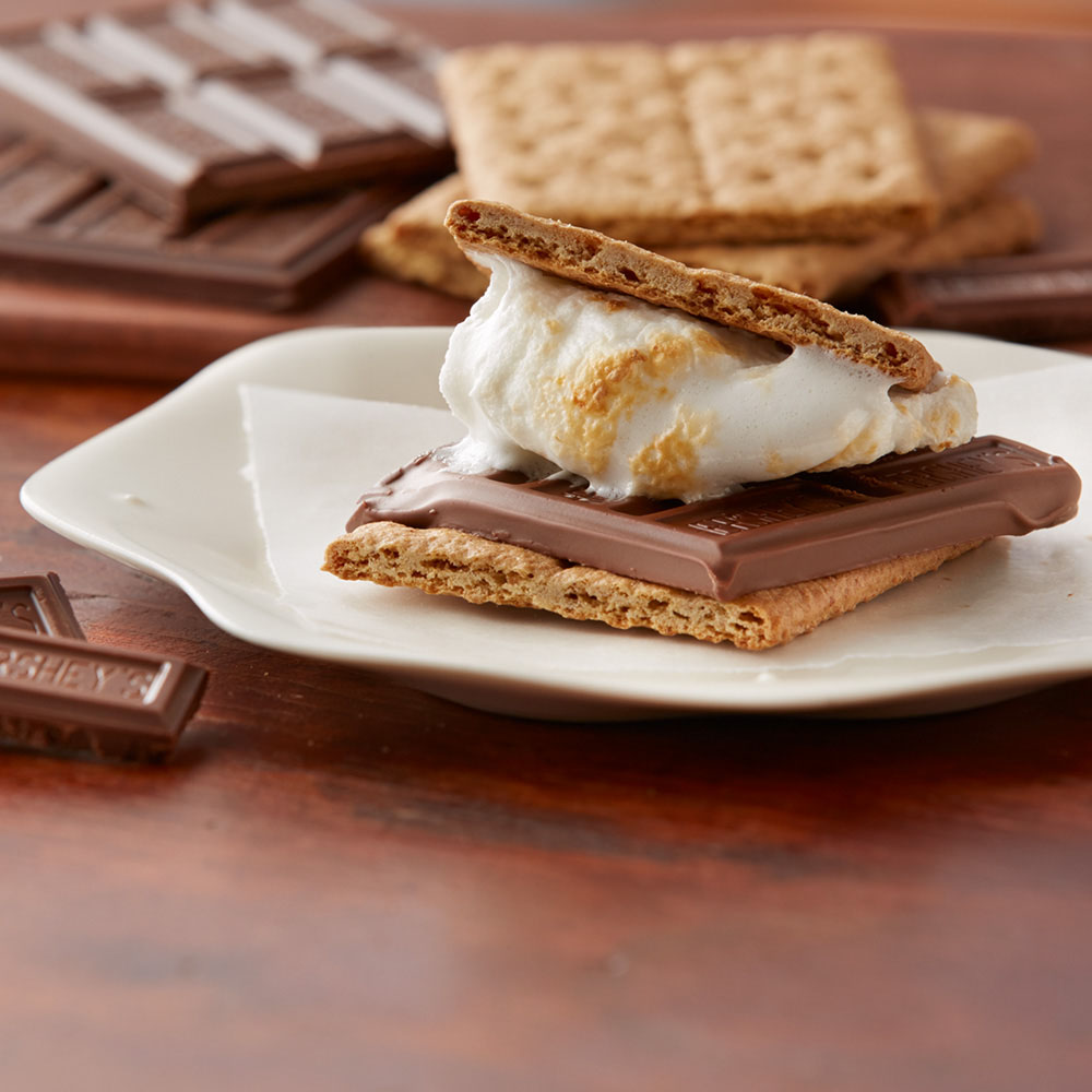 freshly made hersheys smores