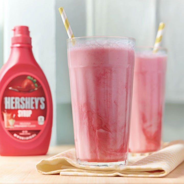 HERSHEY'S Strawberry Flavored Syrup