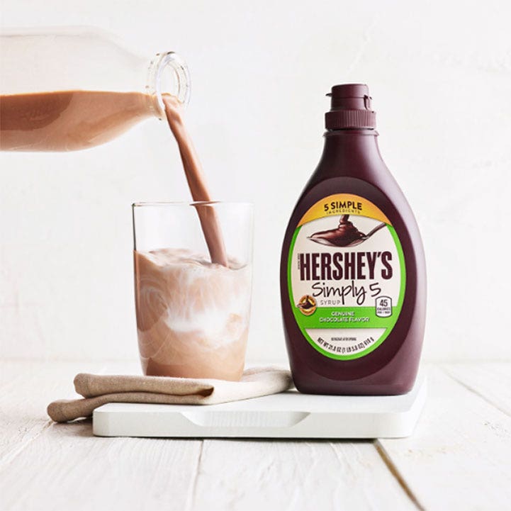 HERSHEY'S Simply 5 Chocolate Flavored Syrup