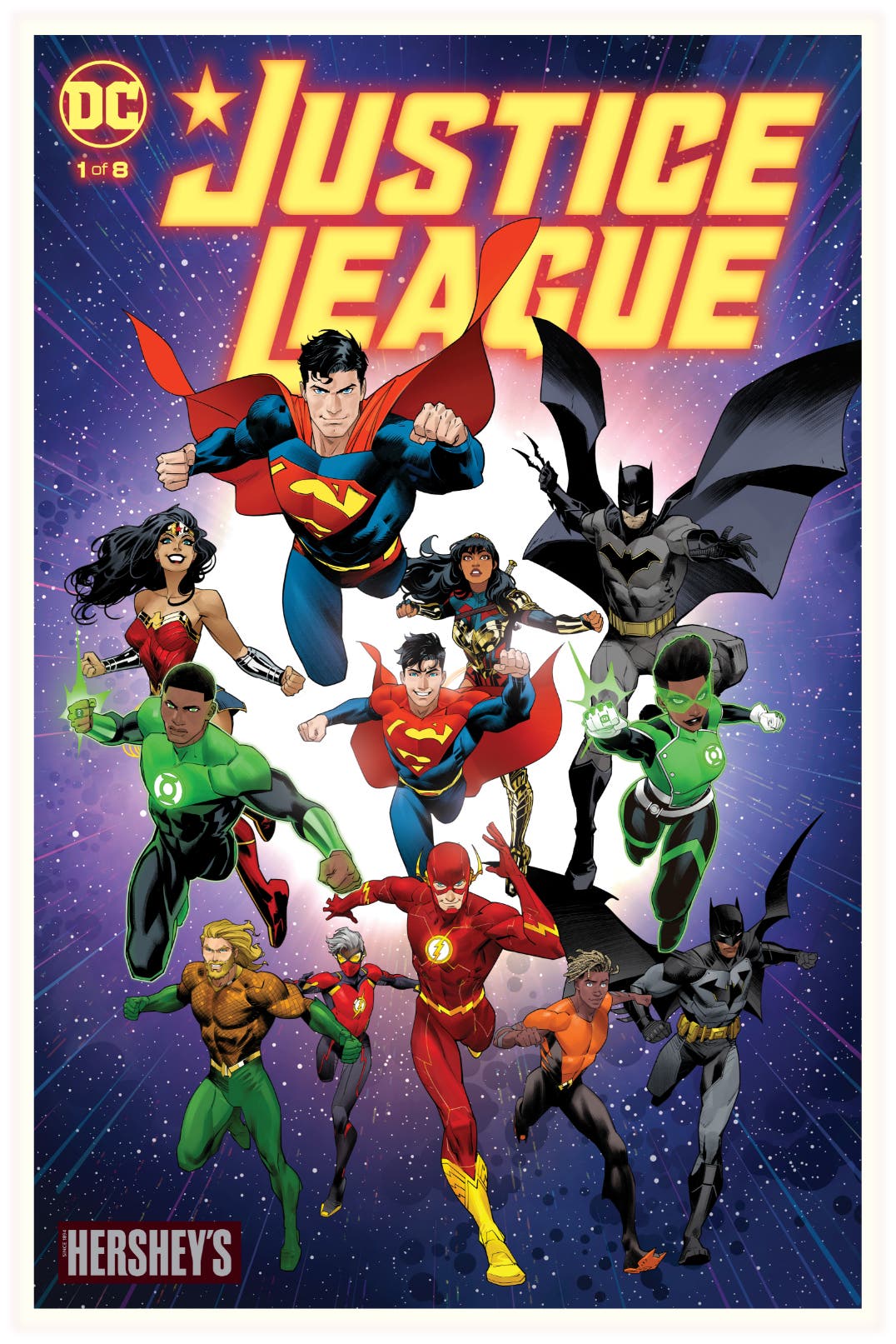 justice league comic book issue number one