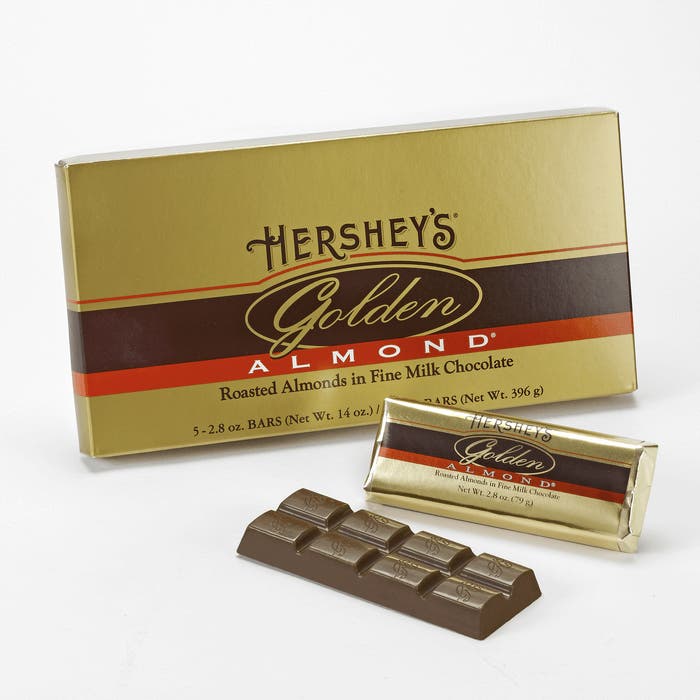 hershey's golden almond bar gift box