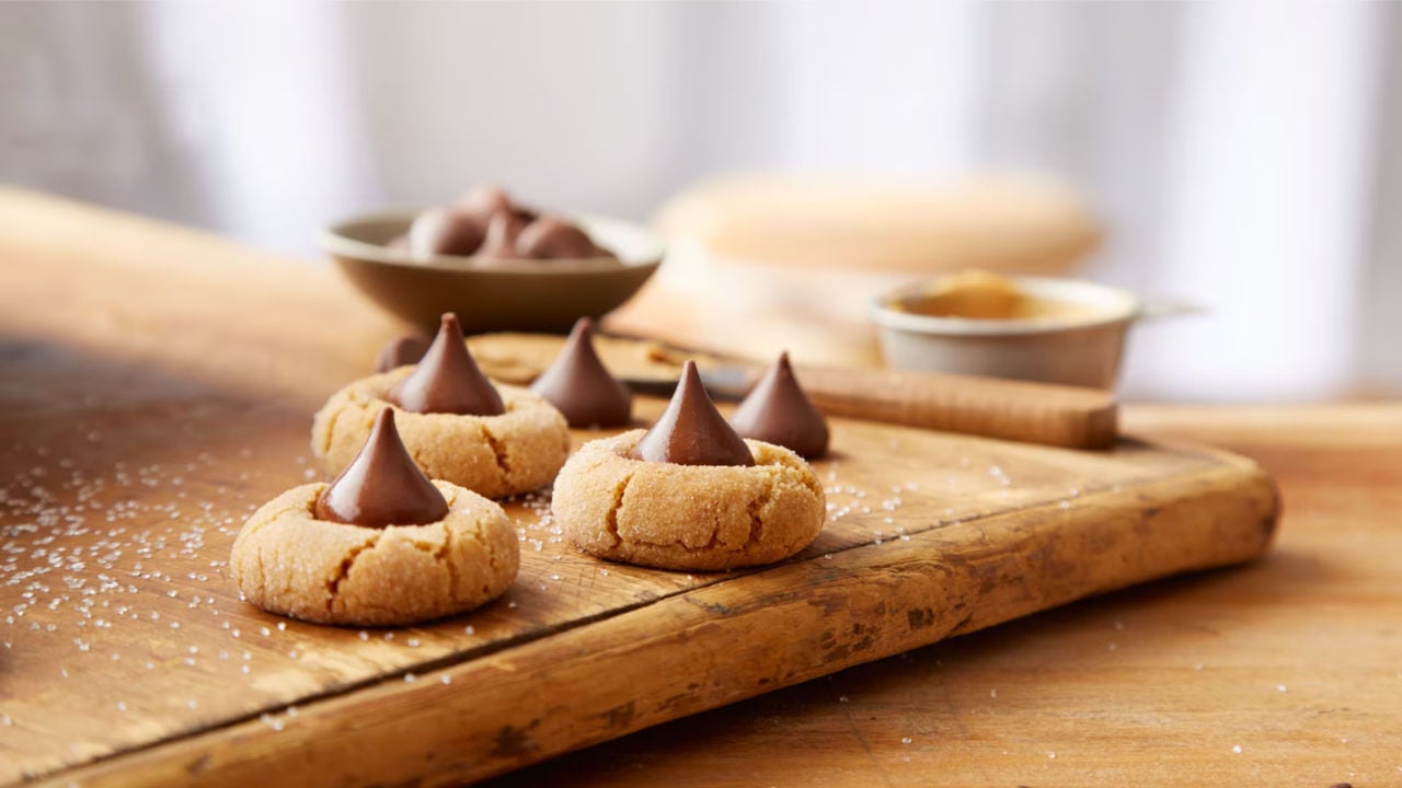 gluten free peanut butter blossoms