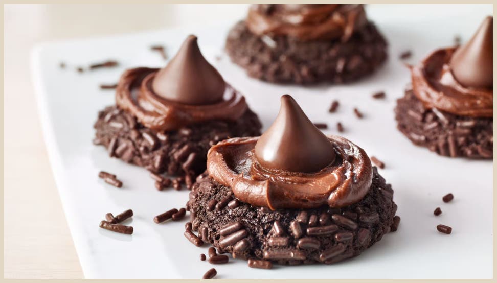 triple chocolate blossoms