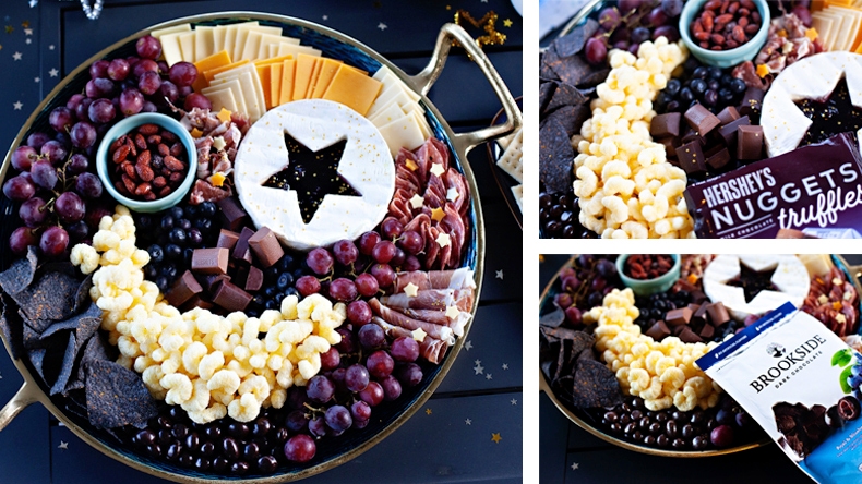 stargazing snack trays