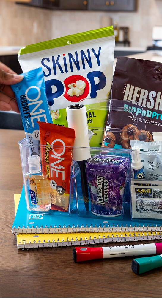 assembling care package