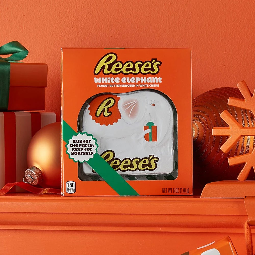 reeses white elephant