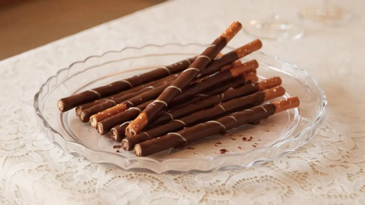 chocolate covered pretzel rod packs