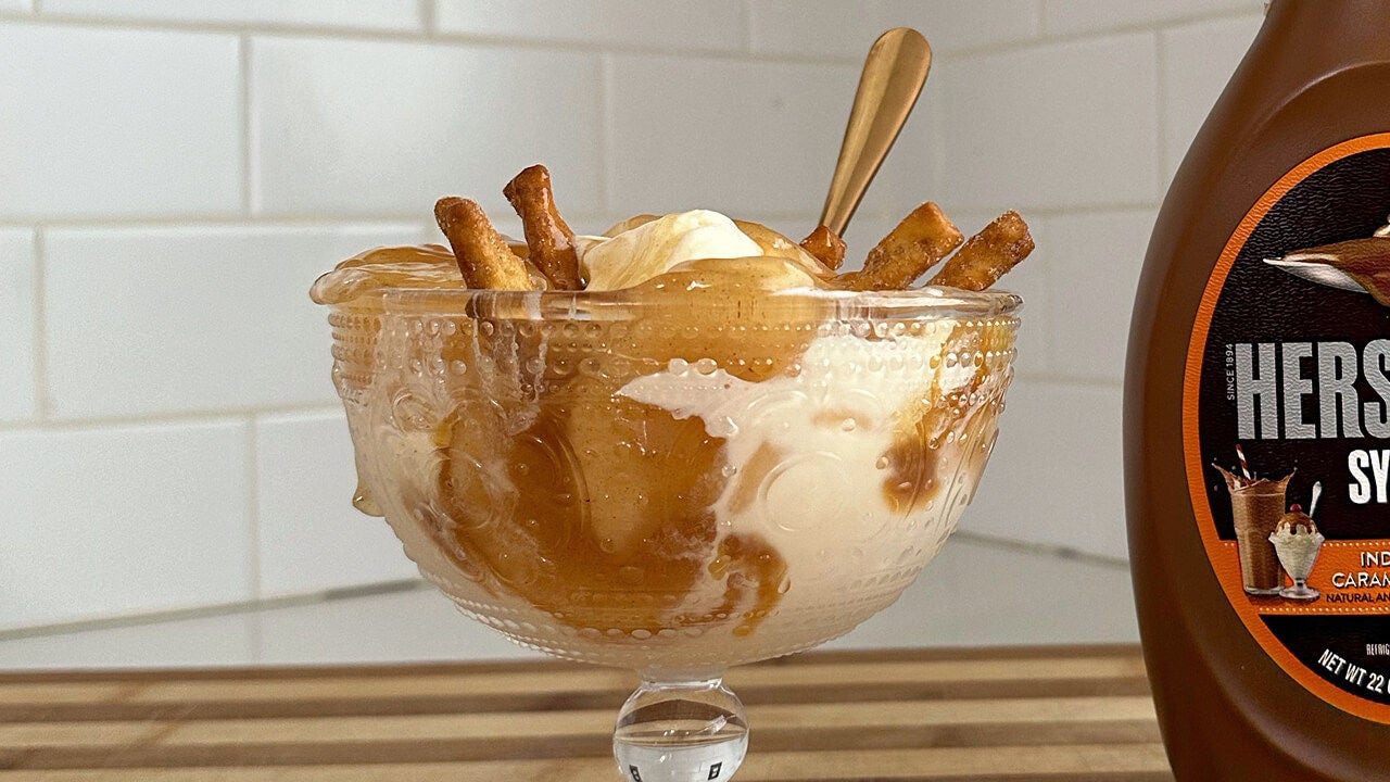 mexican inspired ice cream sundae