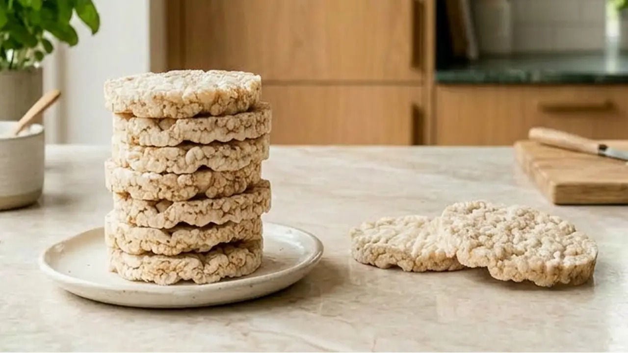 stack of rice cakes