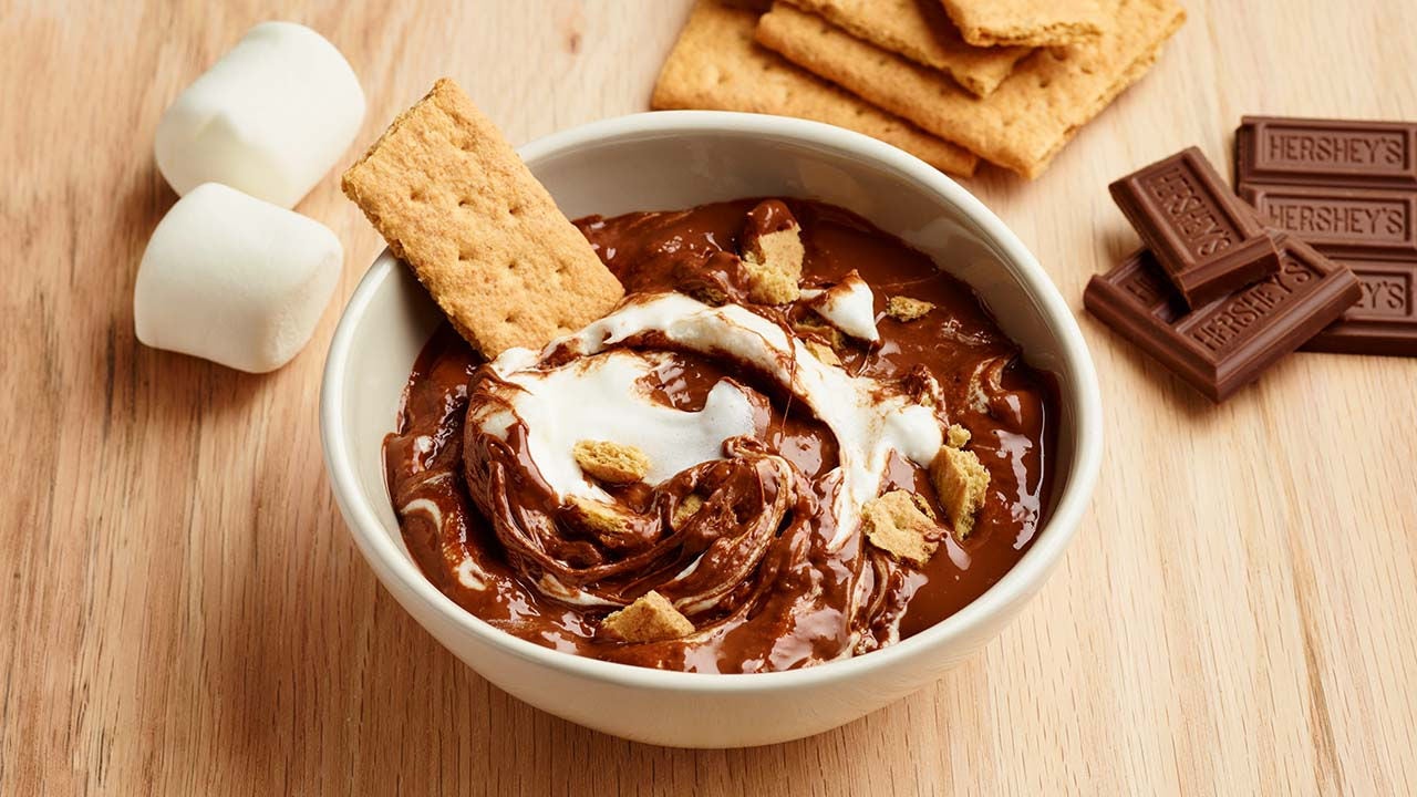 smores in a cup smores dip