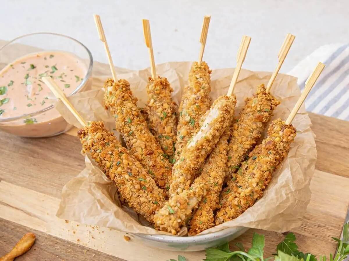 chicken skewers