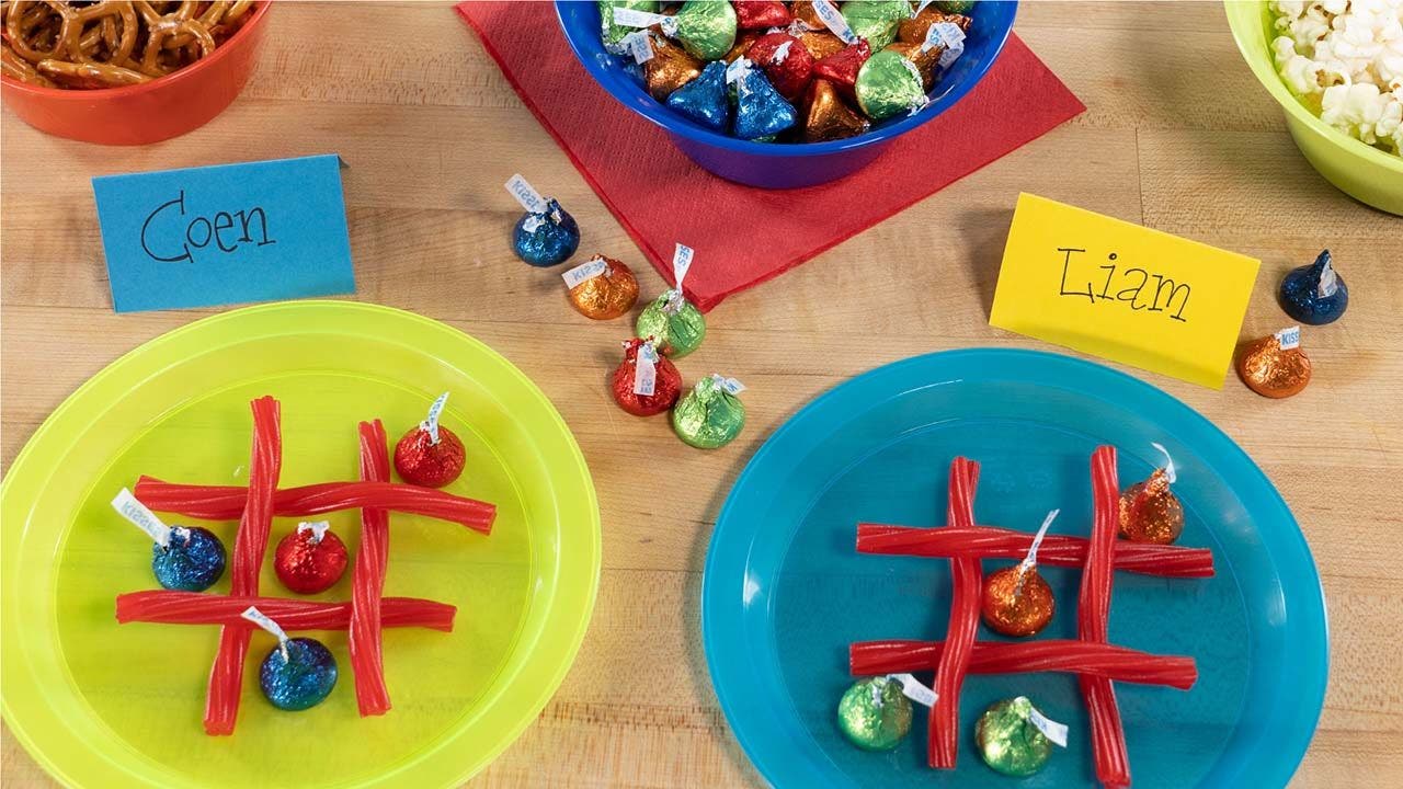 hersheys candy tic tac toe party game