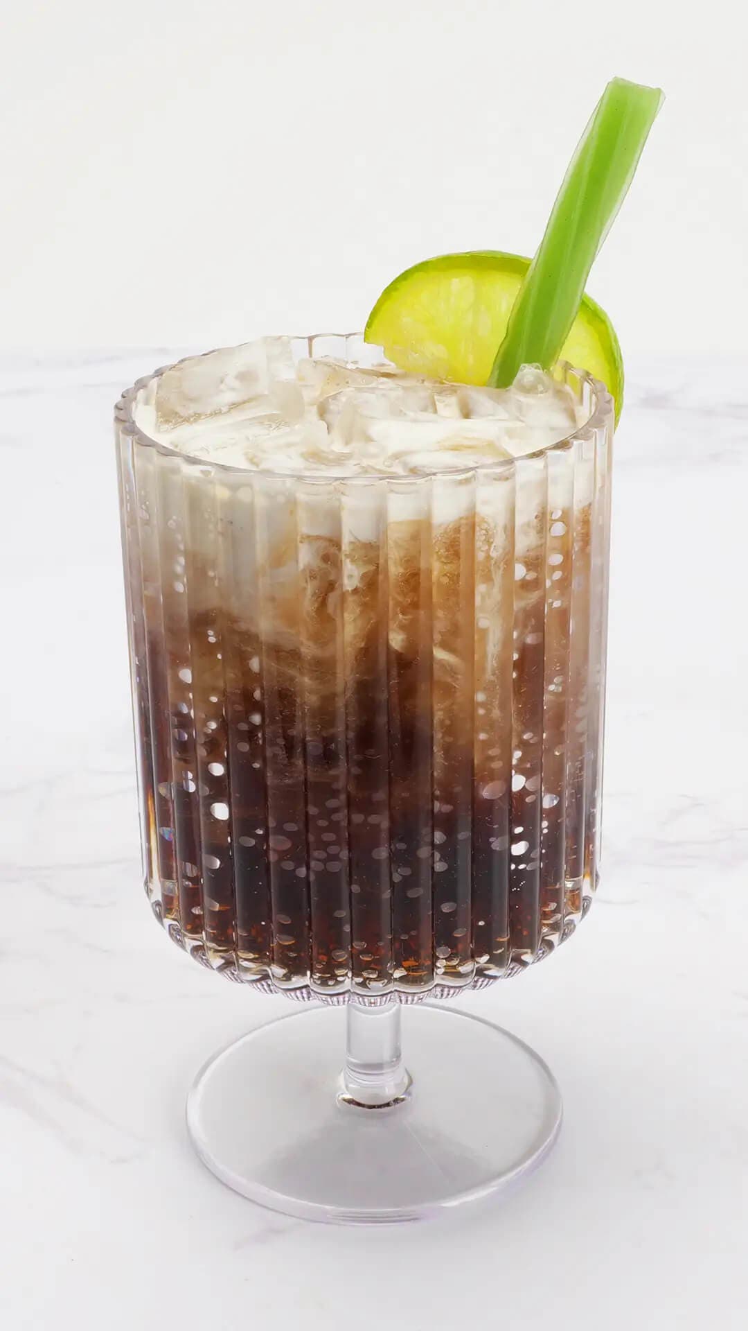 dirty soda with twizzlers straw