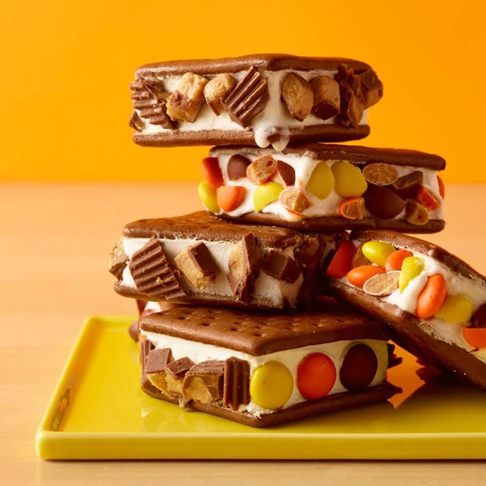 reeses ice cream sandwich