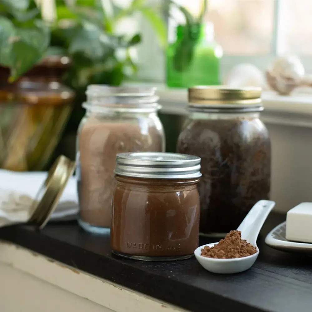 chocolate body scrubs