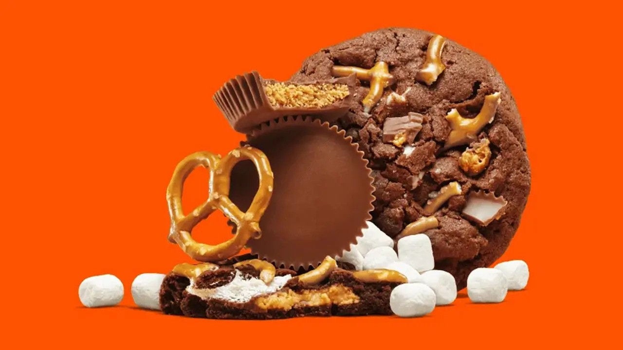 reeses peanut butter marshmallow cookies