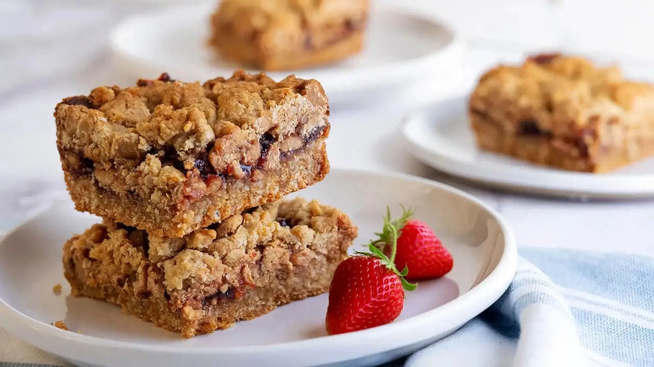reeses peanut butter and jelly bars