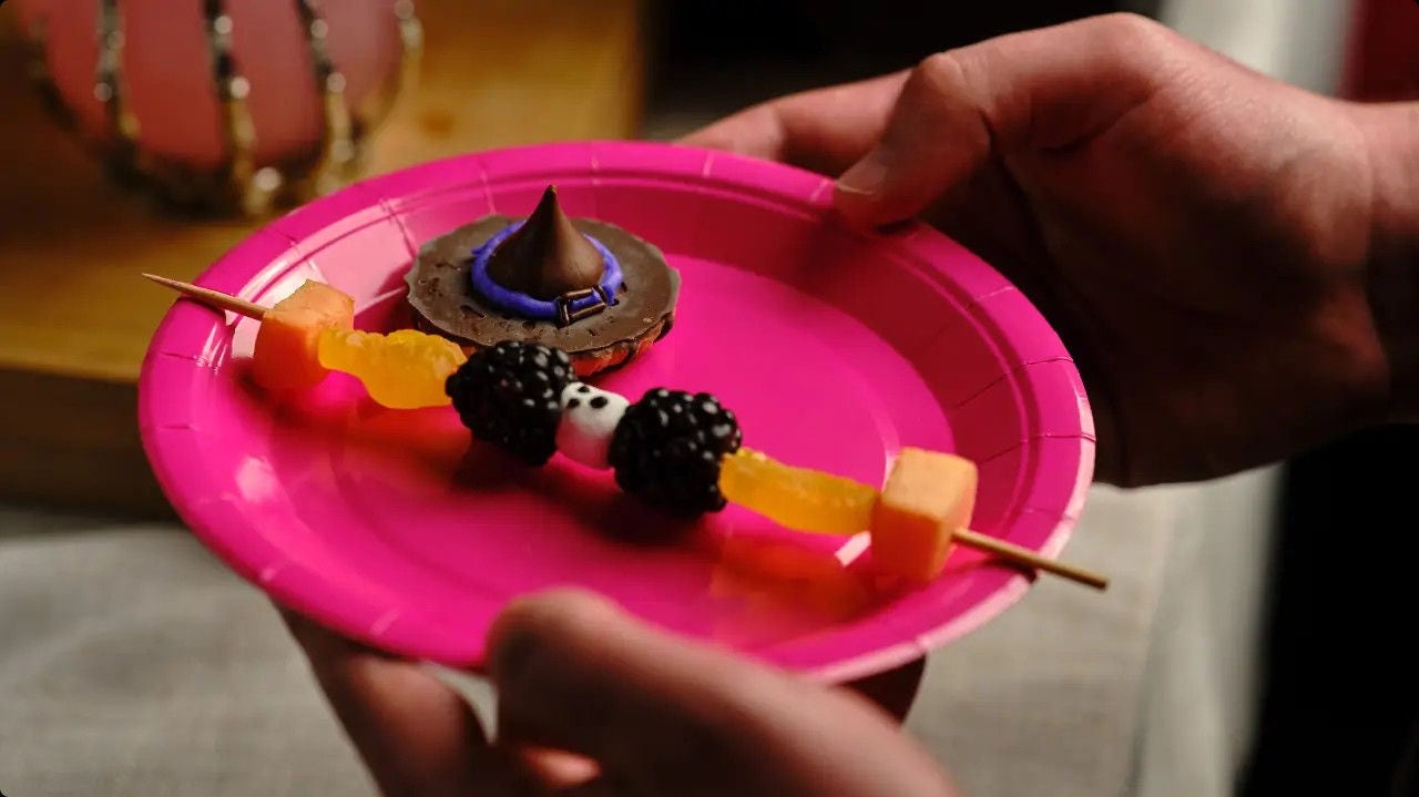 jolly rancher gummy ghost kabobs