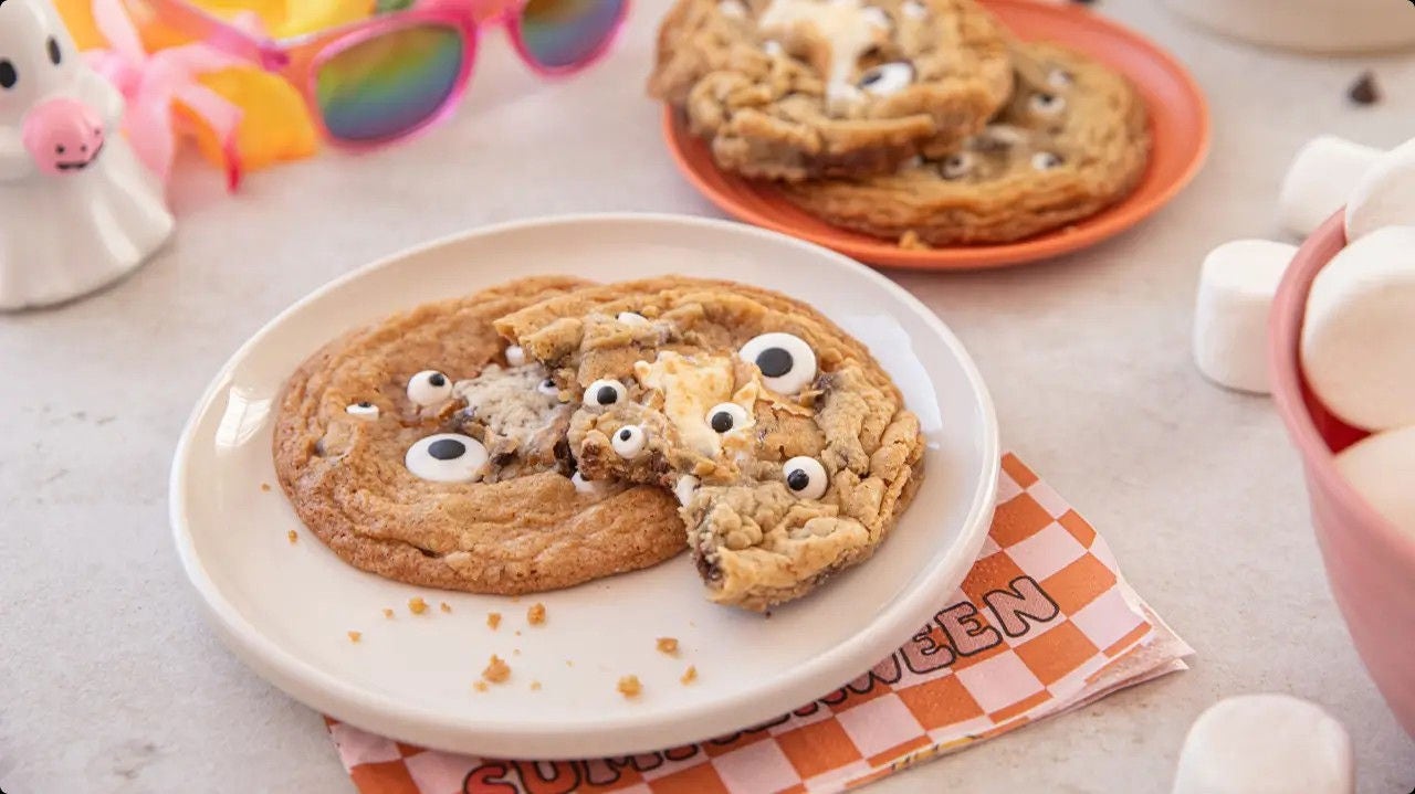 smores eyeball cookies