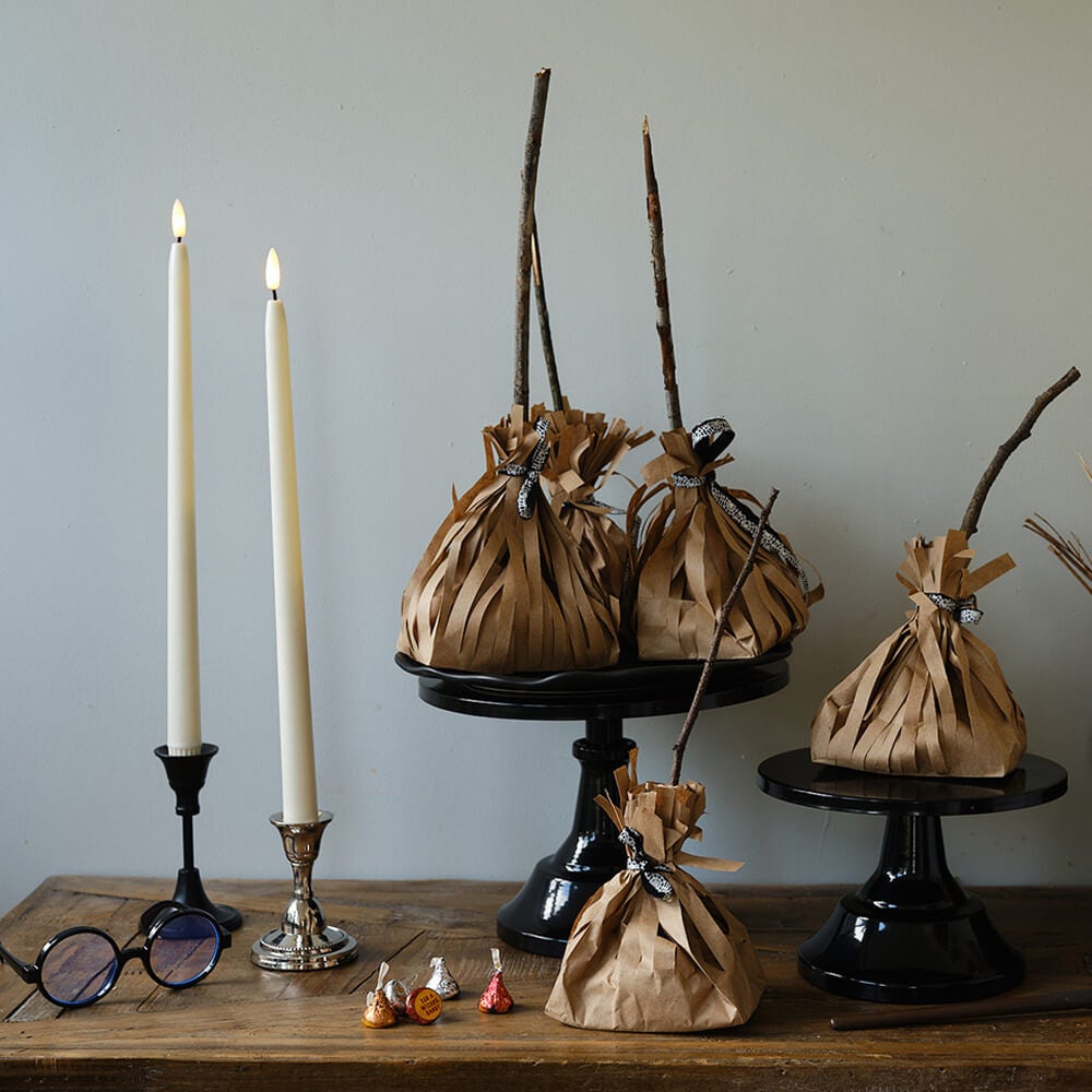 harry potter broomstick treat bags
