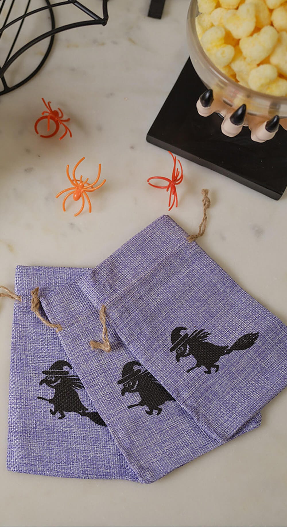 treat bags with witches on them for non-candy items