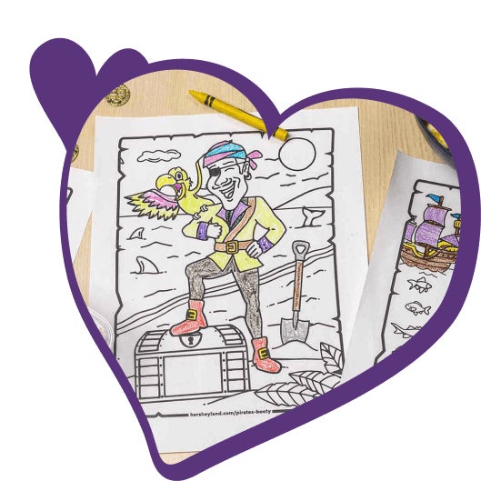 pirates booty coloring pages