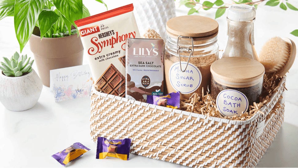 self care spa gift basket